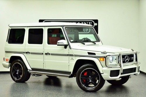 2013 mercedes benz g63 amg bi-turbo white export ok