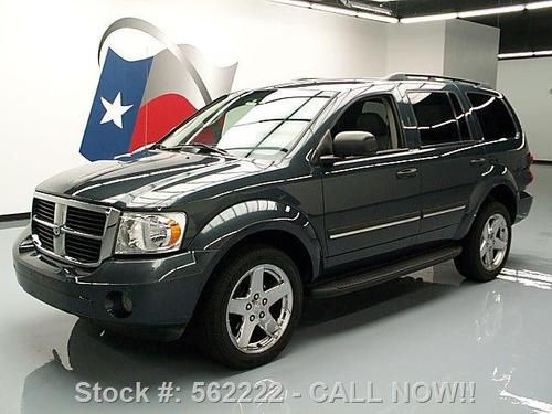 2007 dodge durango 4x4 hemi htd leather 20'' wheels 48k texas direct auto