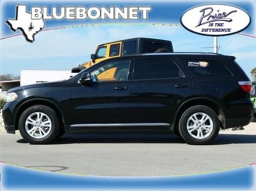 2012 dodge durango crew flex fuel cd usb/aux sirius sat radio rear backup sens