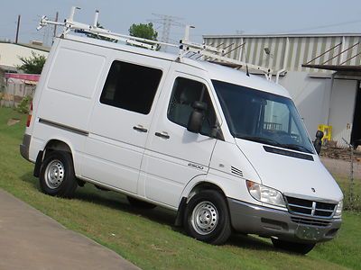 05 sprinter 2500 (2.7) mercedes (turbo diesel) 118" wb 2-owners carfax low mile