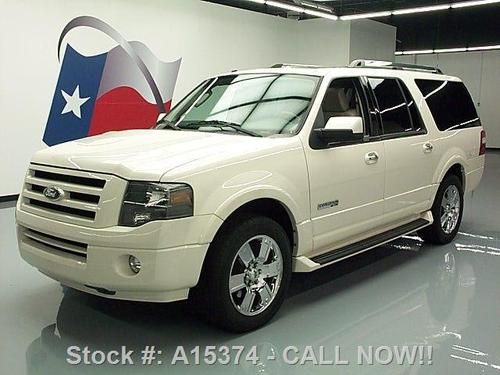 2008 ford expedition ltd el 8-pass sunroof dvd 20's 66k texas direct auto