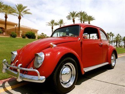 1964 volkswagen classic beetle california vw bug restored selling no reserve!