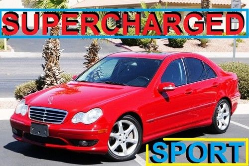 2005 mercedes c230k kompressor sport supercharged clean drives nice no reserve