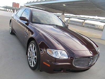 Amazing 2006 maserati quattroporte one owner, sky hook serviced by masserati!!1