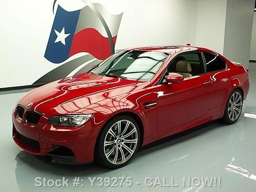 2008 bmw m3 6-speed sunroof nav xenons 19" wheels 32k! texas direct auto