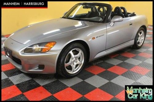 2001 honda s2000 44,471 miles. convertible, new tires, fast.