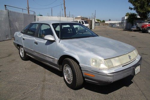 1990 mercury sable ls automatic 6 cylinder no reserve