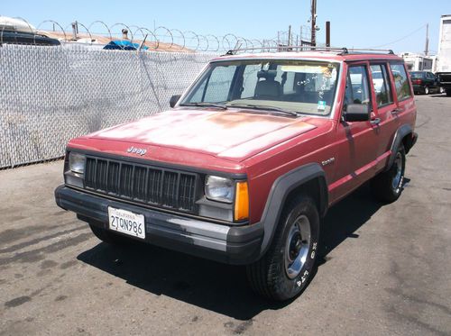 1990 jeep cherokee, no reserve