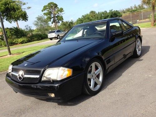 1992 mercedes 300sl hardtop convertible roadster low miles 18" wheels immaculate