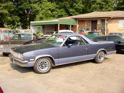 1984 chevrolet el camino elcamino like new inside &amp; out bedliner &amp; more