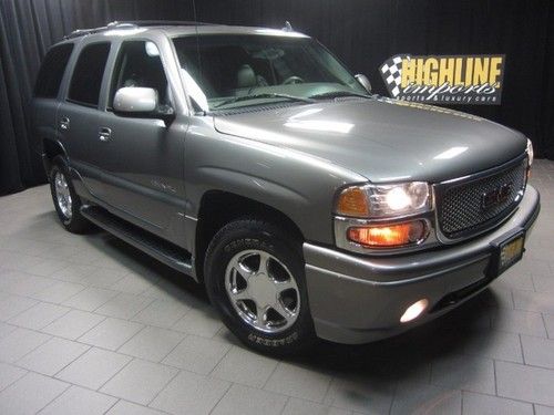 2005 gmc yukon denali 4x4, 335-hp 6.0l v8, leather,navigation, dvd entertainment