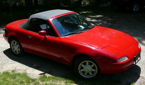 1991 mazda miata mx5 convertible - low miles - asking price reduced