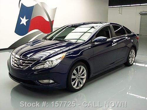 2011 hyundai sonata se sunroof nav paddle shift 41k mi texas direct auto