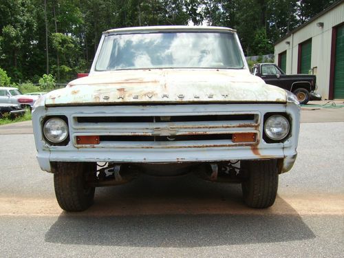 1967 chevrolet c-10 pickup truck ( chevy custom ten regular cab pick-up )