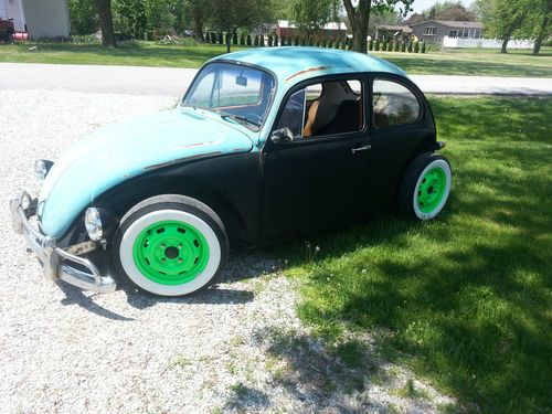 1976 volkswagen  vw  beetle  *** rat rod ***  1641cc  * custom  car * cool