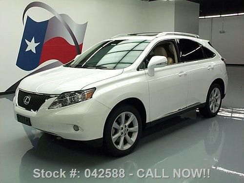 2011 lexus rx350 climate leather sunroof rear cam 40k texas direct auto