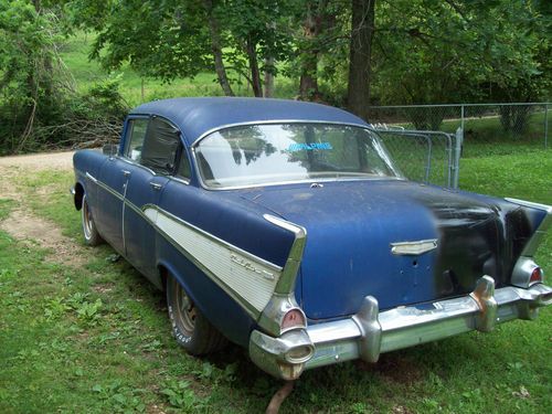 57 chevy 4 door sedan