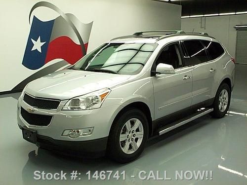 2010 chevy traverse lt dual sunroof leather nav dvd 73k texas direct auto