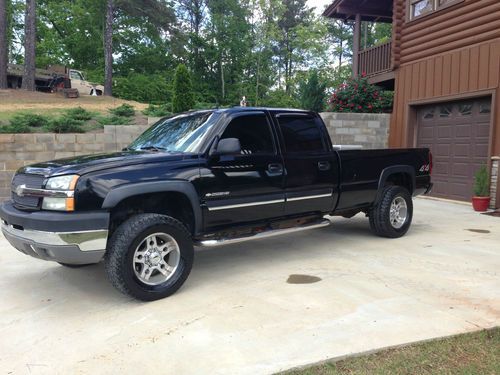 2003 chevrolet silverado 2500 hd lt crew cab pickup 4-door 8.1l 4wd 4x4