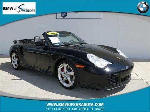 2004 porsche 911 cabriolet turbo/x50 package with navi.