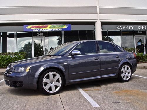 2004 audi s4 navigation alcantara! tiptronic-padle shifting! clean carfx 05