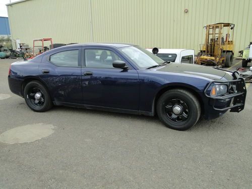 2007 dodge charger - retired police vehicle