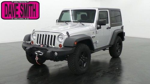 2012 new silver cod mw3 4wd hard top winch manual trailer tow grp heated seats!