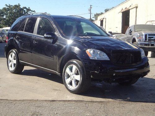 06 mercedes-benz m-class 4matic damadge repairable rebuilder only 81k miles runs