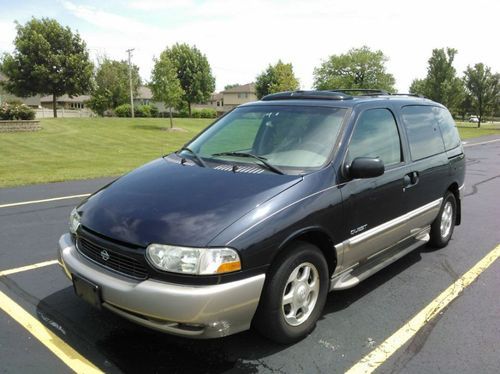 2000 nissan quest gle mini passenger van 4-door 3.3l