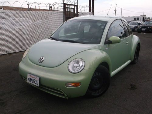 2001 volkswagen beetle, no reserve