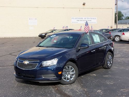 2011 chevrolet cruze lt sedan 4-door 1.4l