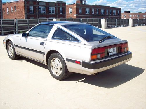 1985 Nissan 300zx 5-speed Silver Coupe with T-Tops, image 3