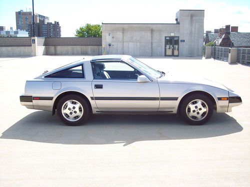 1985 Nissan 300zx 5-speed Silver Coupe with T-Tops, image 5