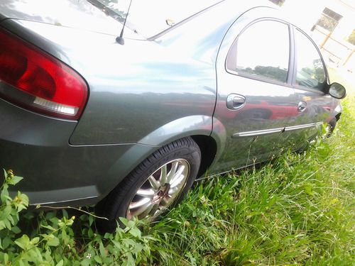 2001 chrysler sebring lxi sedan 4-door 2.7l gray, leather, sunroof blown engine