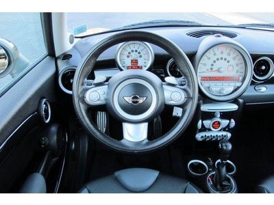 2009 MINI COOPER S SUPERCHARGED Hatchback AUTOMATIC A/C YELLOW BLACK LEATHER, image 23