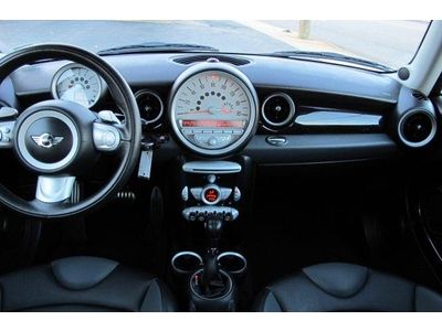 2009 MINI COOPER S SUPERCHARGED Hatchback AUTOMATIC A/C YELLOW BLACK LEATHER, image 24