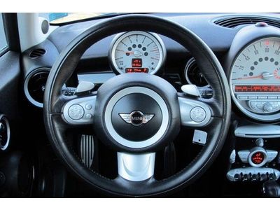 2009 MINI COOPER S SUPERCHARGED Hatchback AUTOMATIC A/C YELLOW BLACK LEATHER, image 25