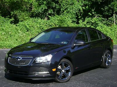 One owner carfax clean black magic cruze turbo 2lt automatic heated leather