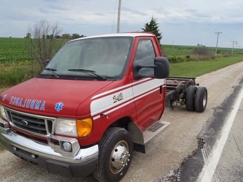 Ford e-450 2006 6.0 turbo diesel powerstroke cutaway chassis