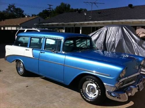 1956 chevrolet bel air base wagon 4-door 3.8l