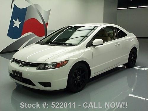 2008 honda civic lx coupe auto cruise ctrl alloys 55k texas direct auto