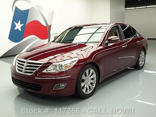 2011 hyundai genesis premium sunroof nav rear cam 45k! texas direct auto