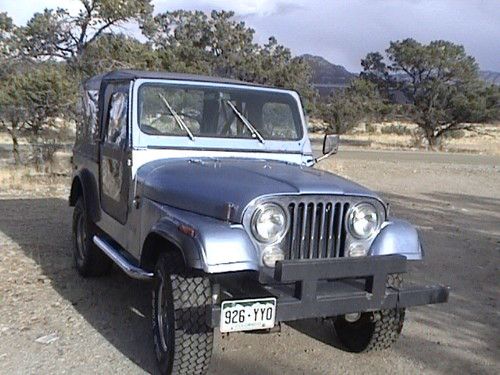 1980 jeep cj7 base sport utility 2-door 4.2l