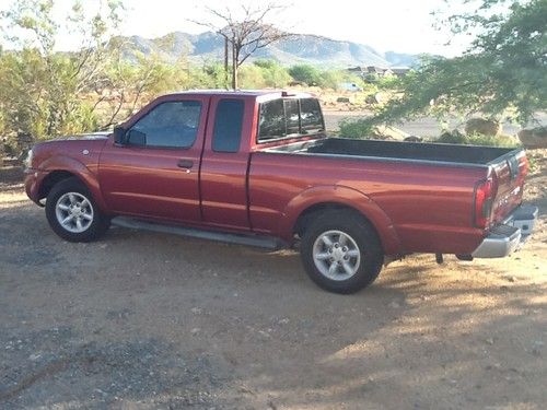 2001 nissan frontier xe extended cab pickup 2-door 2.4l