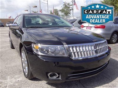 07 mkz 2-owner 73k miles carfax certified extra clean luxury florida sedan