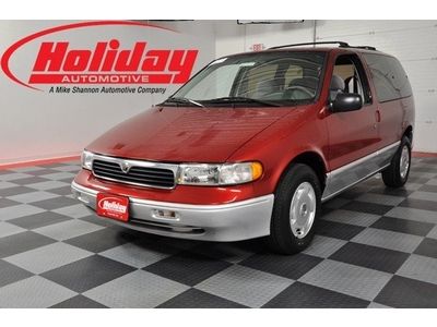 1997 mercury villager gs 97k miles automatic 3rd row seat red air conditioning
