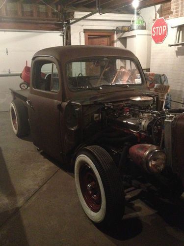 1951 ford pickup rat rod