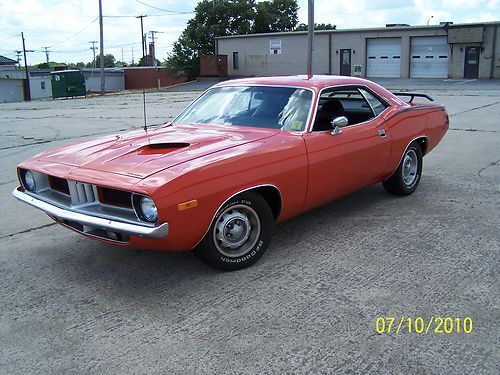 1974 plymouth 440 cuda 4-speed