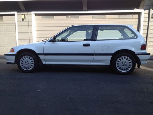 1990 honda civic si--no modifications--adult owned--very clean