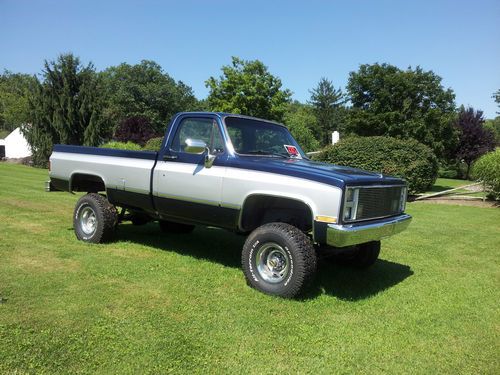 1986 chevy pickup, 350 auto, 4inch lift with 33inch BFG all terrain tires,, US $6,800.00, image 4